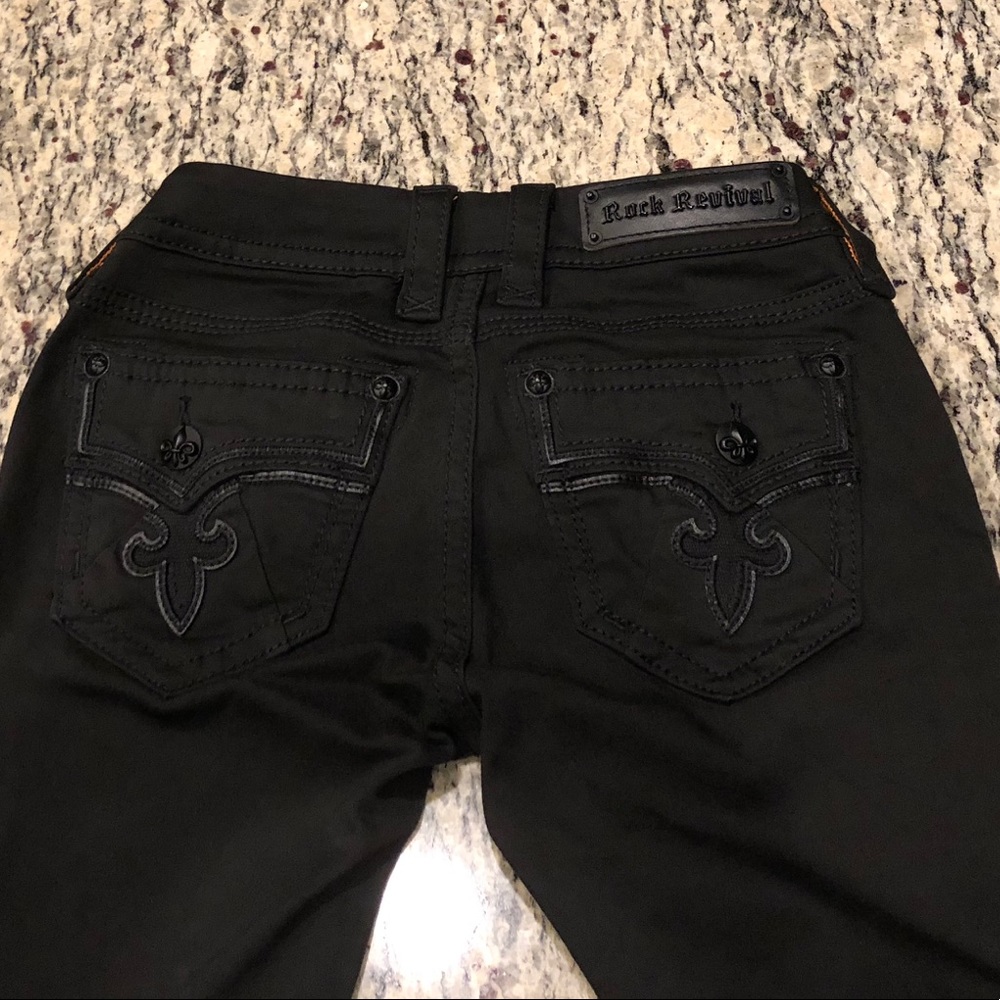 Rick Revival Black Jean Size 26